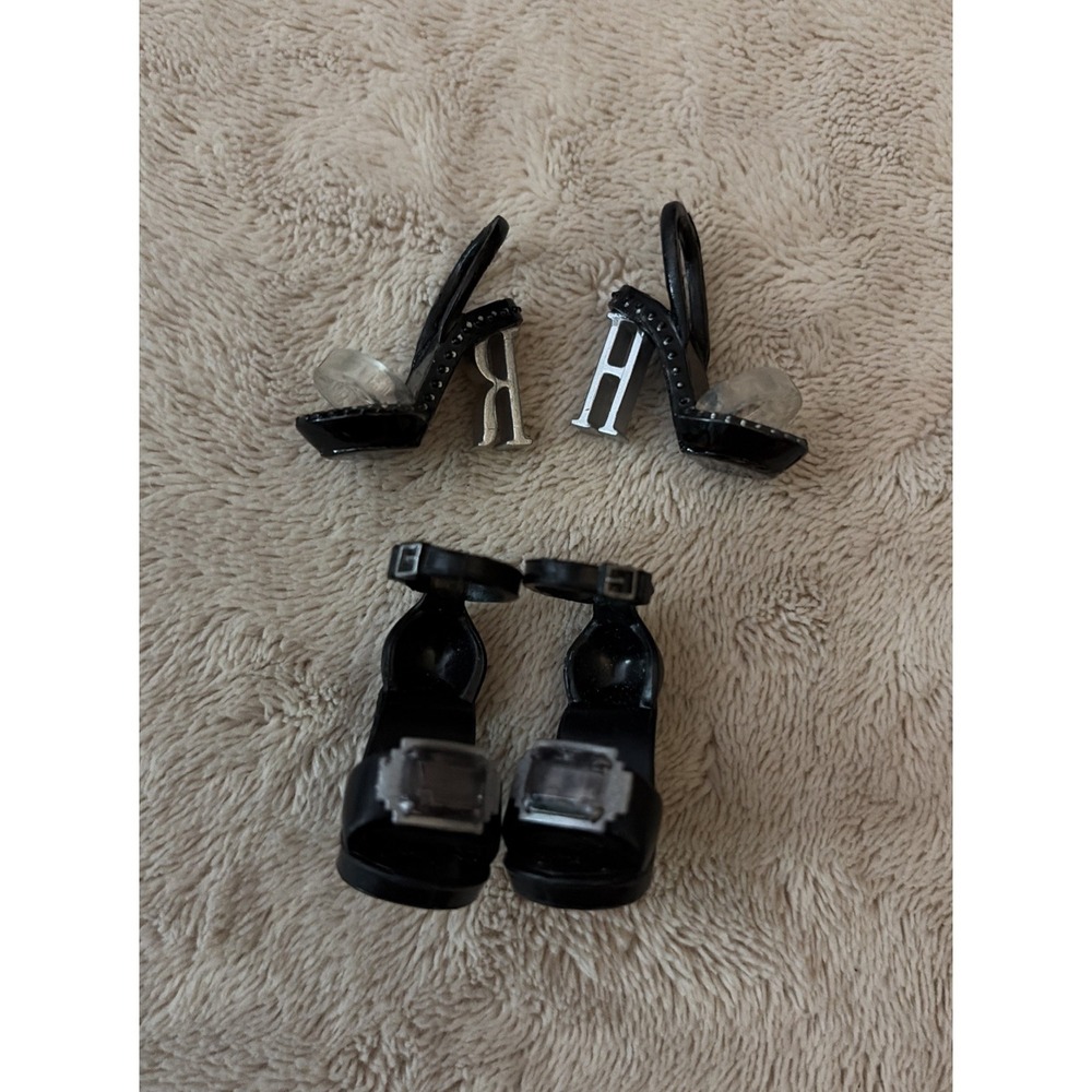 Lot Of 2 Rainbow High Shoes Heels Ainsley Slater & Shanelle Onyx RH3